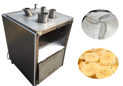 Automatic Vegetable Cucumber, Banana Chips Slicing Machine