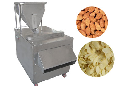 Almond slicer, peanut, cashew nuts slicing machine