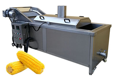 Sweet Corn Blanching Machine, Vegetable Blanching Machine