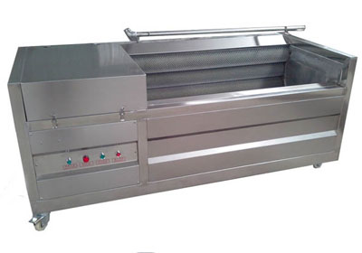 Industrial carrot, potato washing peeling machine