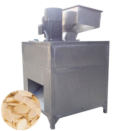 almond kernel slicing machine