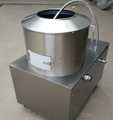 automatic potato peeling machine