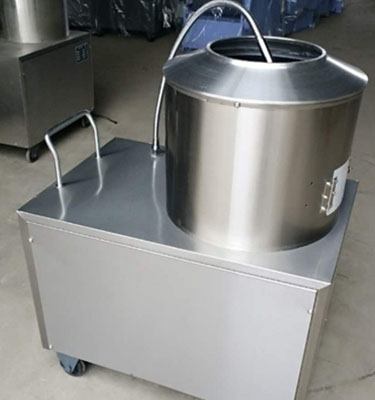 automatic potato peeling machine