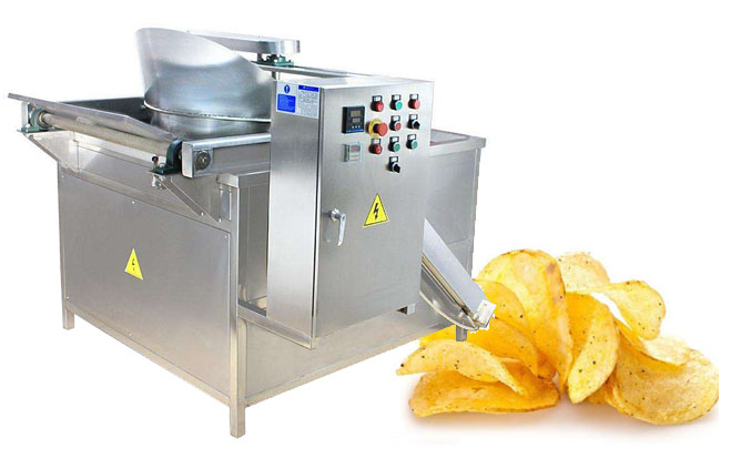 potato chips frying machine
