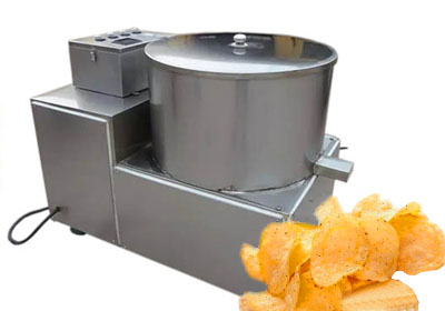 Potato chips deoiling machine, centrifugal food deoiling machine