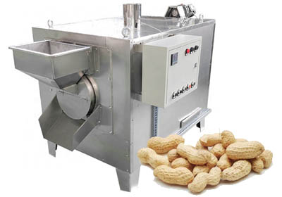 Peanut roaster machine