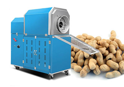Peanut roasting machine, roasted nut processing equipment for sale