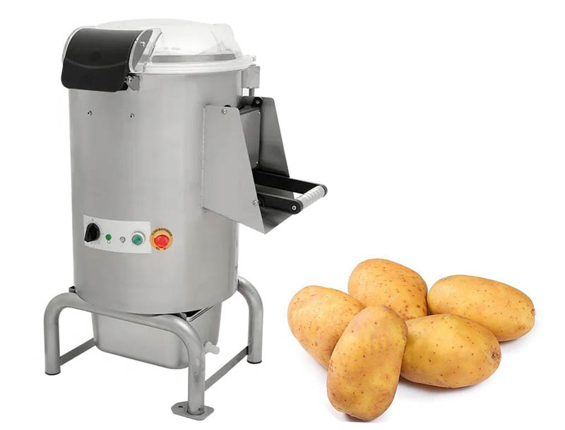 Automatic industrial potato peeler