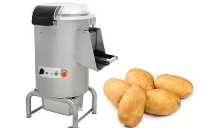 Automatic commercial potato peeler